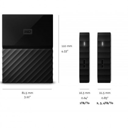 Western Digital 1TB My Passport Portable HDD